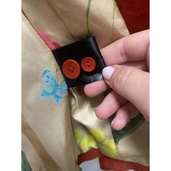 John Carlisle Orange Suede Leather Jacket XS - Picture 4 of 9